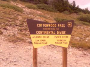 Cottonwood Pass Summit