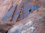 Moab, Wall Street Climbing
