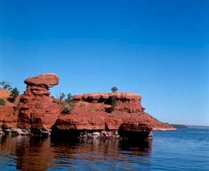 Glendo State Park, Red Cliffs Area