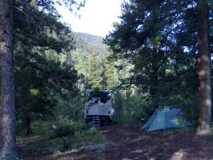Dispersed Camping along Cottonwood Creek