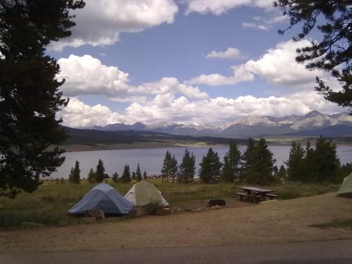 Taylor Park Reservoir - Lakeview campground