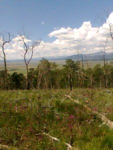 South Park views from Colorado Trail