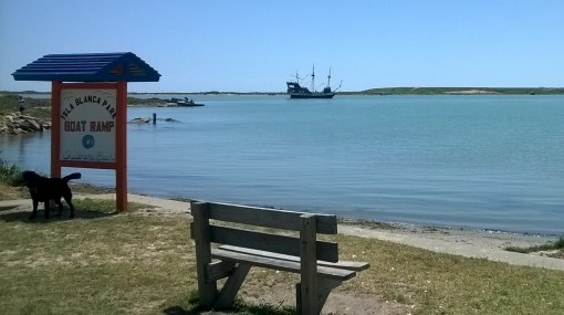 Pirate Ship Entering Laguna Madre