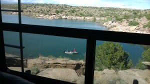 Lake Conchas, "Out the Rear Window"